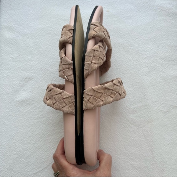 Rag & Bone Peony Braided Suede Pointed Toe Slide Sandal - Picture 5 of 8